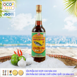 [OCOP] Nước Mắm Truyền Thống Cát Hải – Quang Hải, loại Cốt Cá Nhâm 19ºN