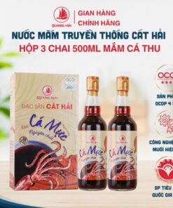 Hộp 02 Chai Mắm Mực 36ºN