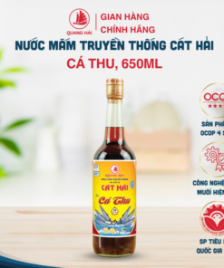 [OCOP] Nước Mắm Truyền Thống Cát Hải - Quang Hải, loại Cá Thu 28ºN
