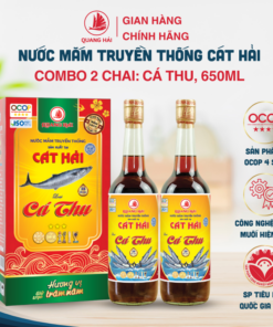 Hộp 02 Chai Cá Thu 28ºN
