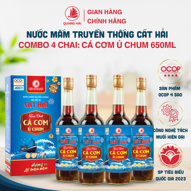 Hộp 02 Chai Chắt Cá Cơm Ủ Chum 29ºN - Ảnh 9