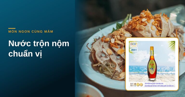 “Nước trộn nộm chuẩn: pha sao cho chua ngọt mặn cân bằng”