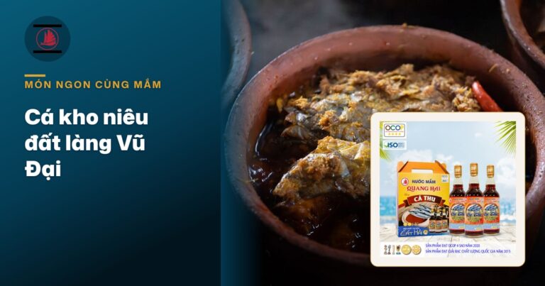 Cá trắm kho niêu đất kiểu làng Vũ Đại: kho bằng nước mắm nào cho nhừ mà không nát