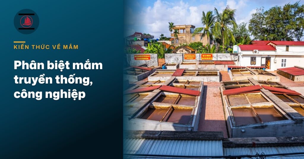 Phân biệt nước mắm truyền thống và nước mắm công nghiệp