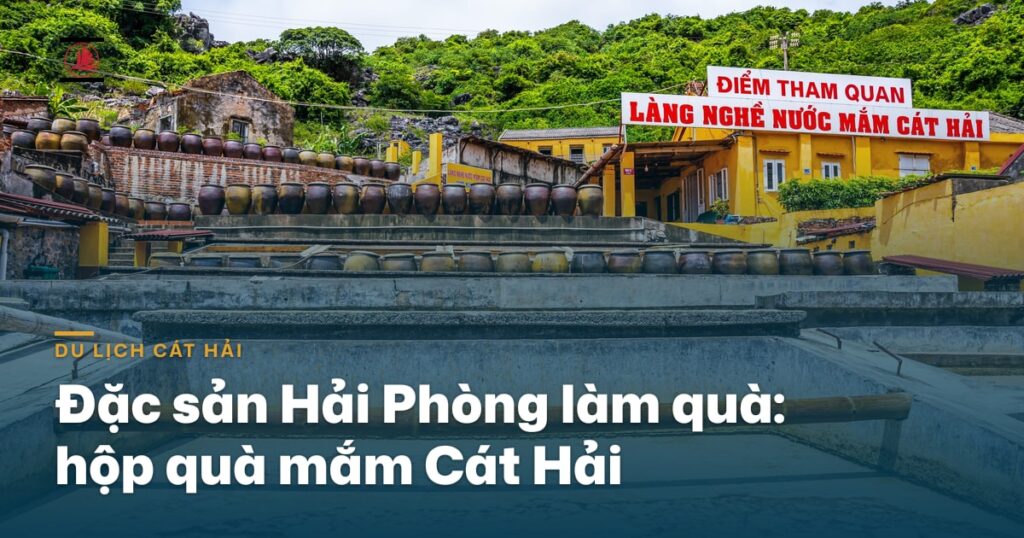 Đặc sản Hải Phòng làm quà: hộp quà mắm Cát Hải cho lễ Tết