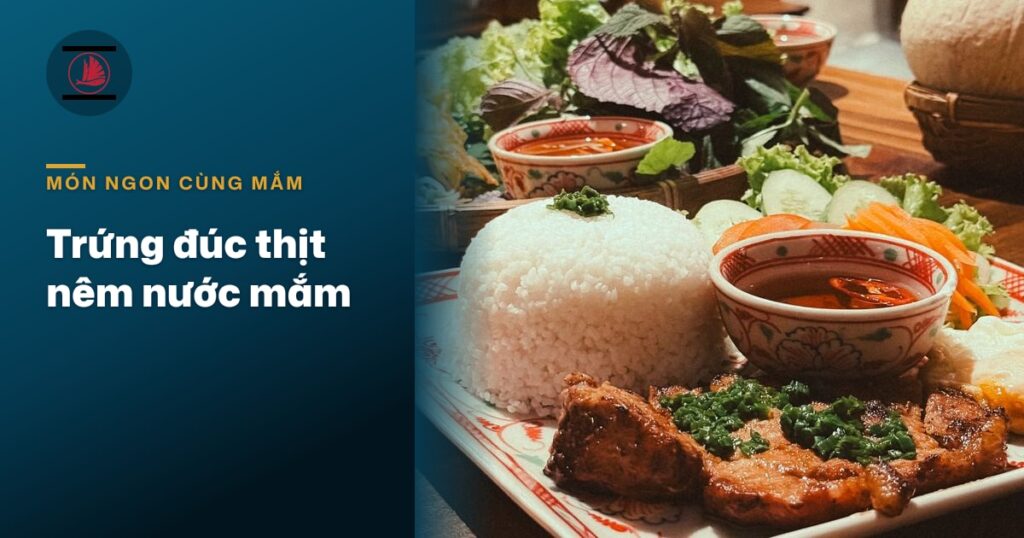 “Trứng đúc thịt nêm nước mắm: món nhanh cho bữa cơm ngày thường”