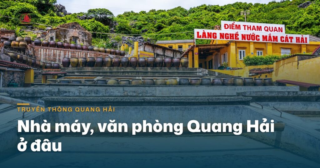 Nhà máy, văn phòng Quang Hải ở đâu