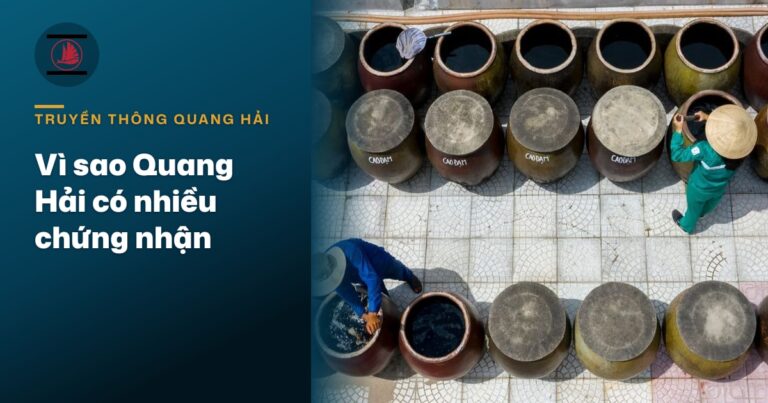 Vì sao nước mắm Quang Hải đạt cùng lúc nhiều chứng nhận