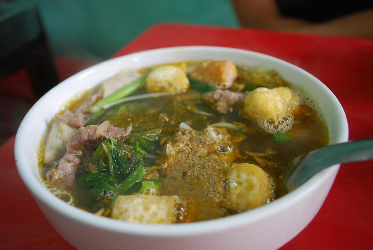 Bát bún riêu cua