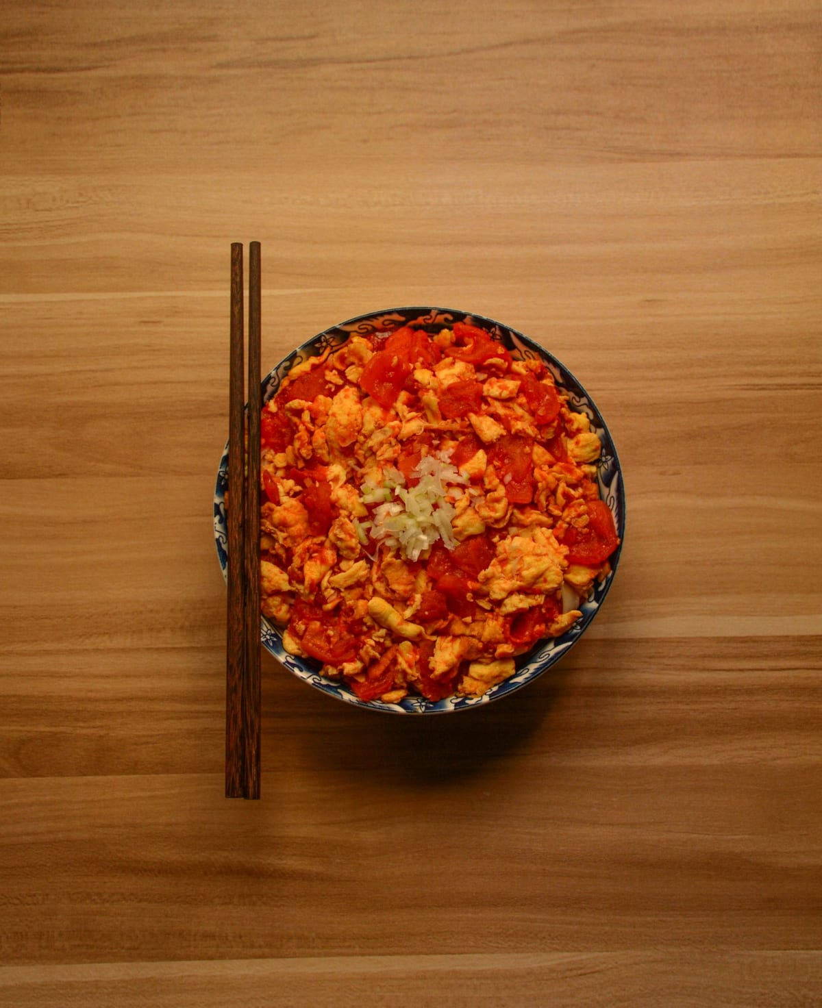 Bát trứng chiên cà chua (ảnh minh họa)